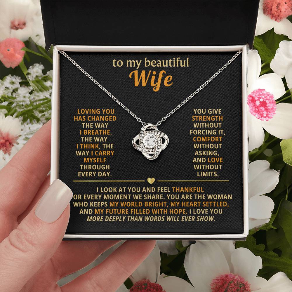 To my beautiful wife, Loving you has changed the way I breathe