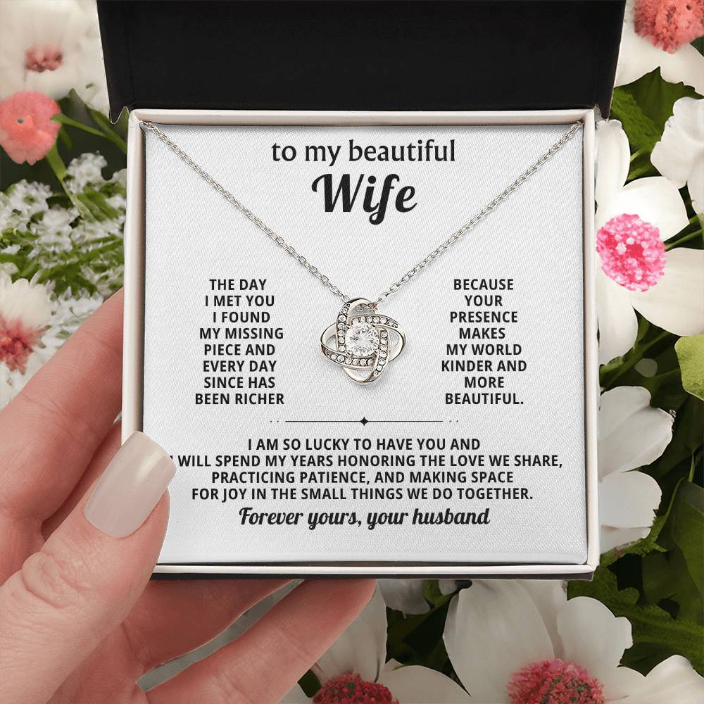 To my beautiful Wife, I am so lucky to have you
