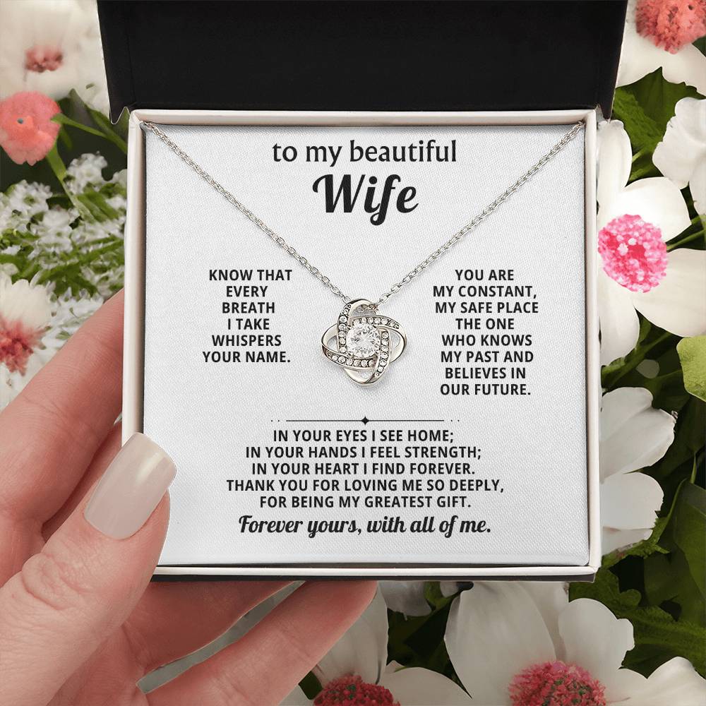 To my beautiful  wife, Know that every breath I take whispers your name
