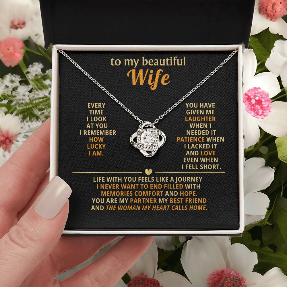 To my beautiful wife, Every time I look at you I remember how lucky I am