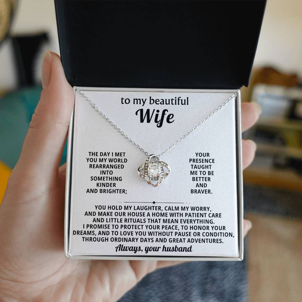 To my beautiful wife, The day I met you my world rearranged into something kinder