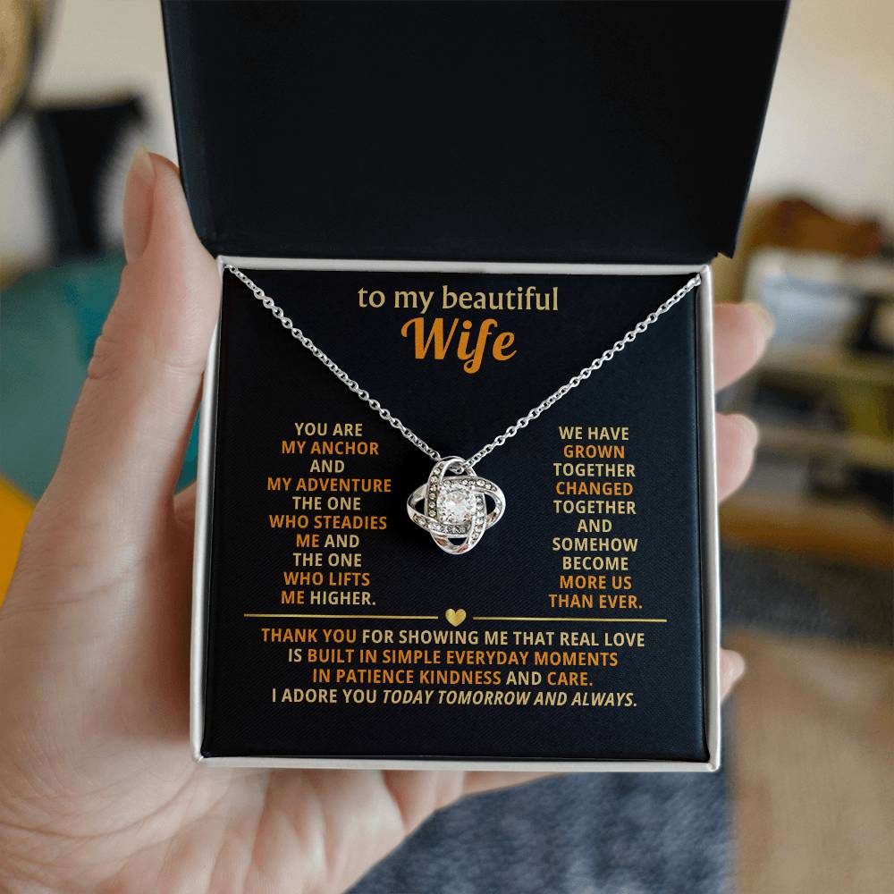 To my beautiful wife, You are my anchor and my adventure