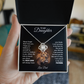 TO MY DAUGHTER THIS LION LOVE KNOT