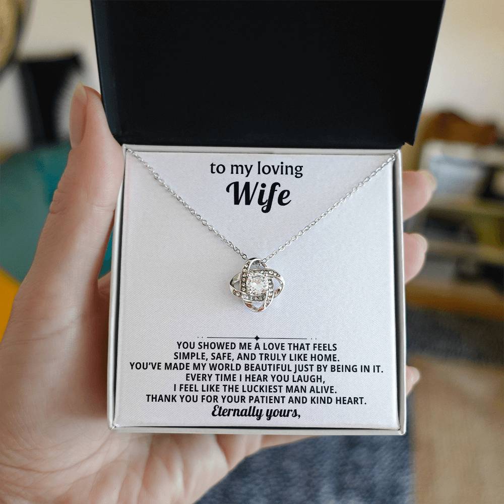 To my loving wife,You showed me a love that feels simple