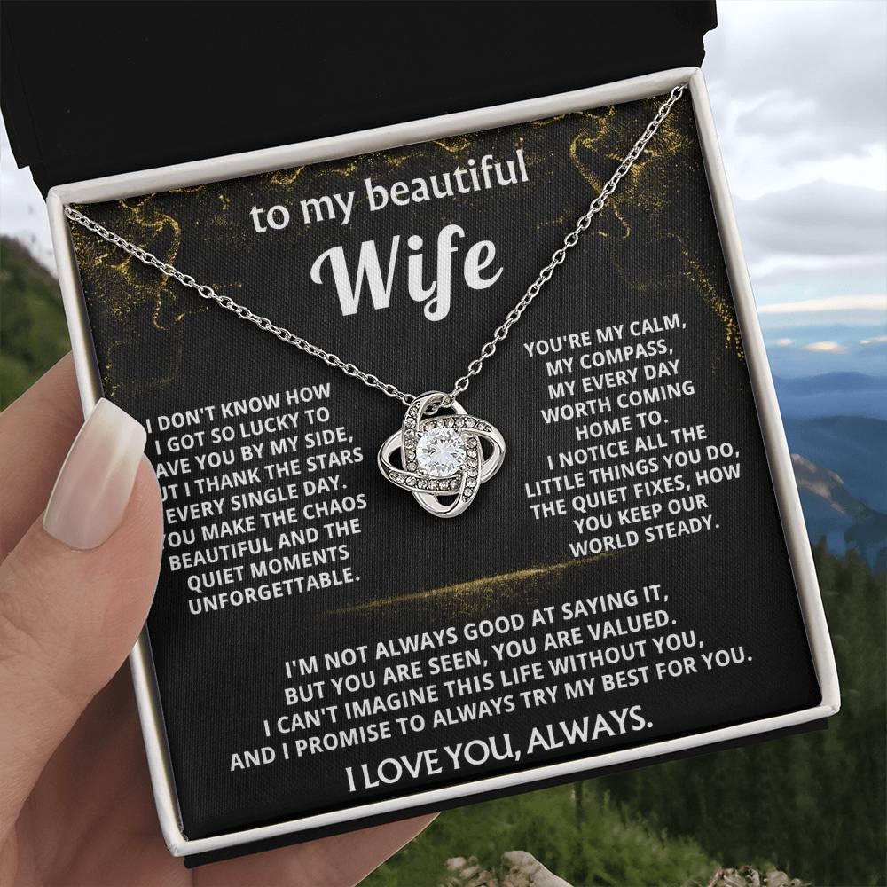 To My Wife, You make my world beautiful.