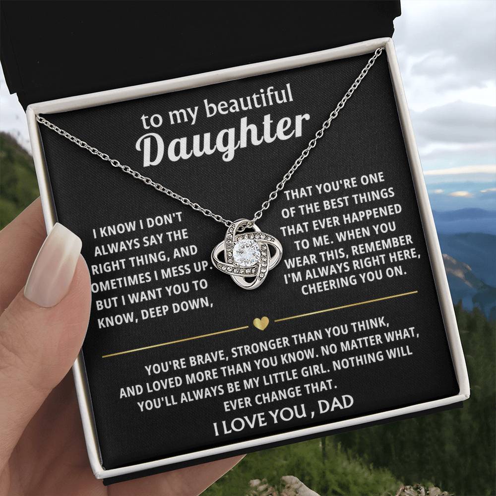 To My Beautiful Daughter, You're one of the best things ever. — [Lux] - Love Knot