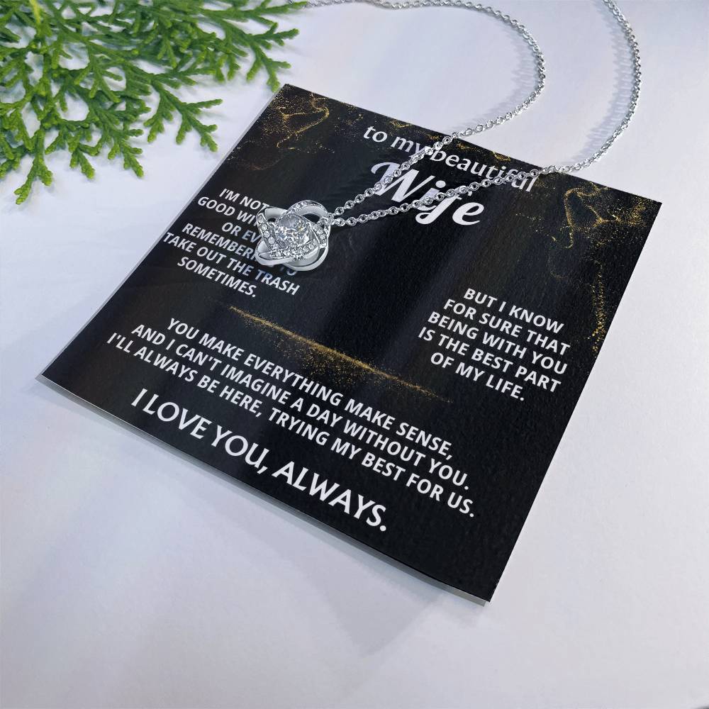 [Lux] - Love Knot — Husband to wife