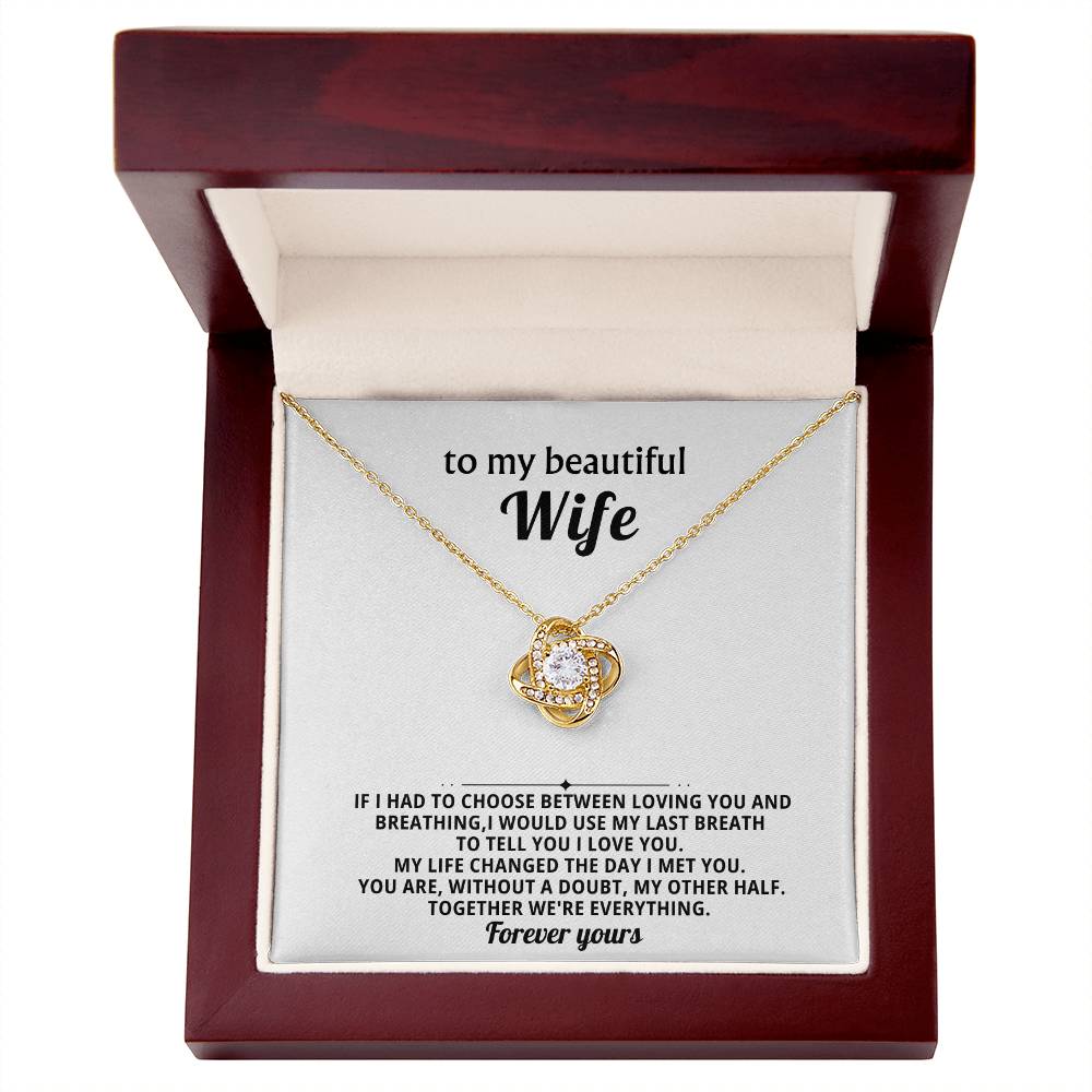 To my beautiful wife, You are, without a doubt, my other half