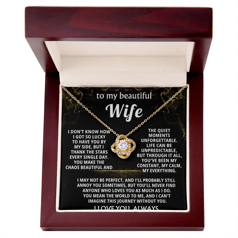 To My Wife, You make my life beautiful.