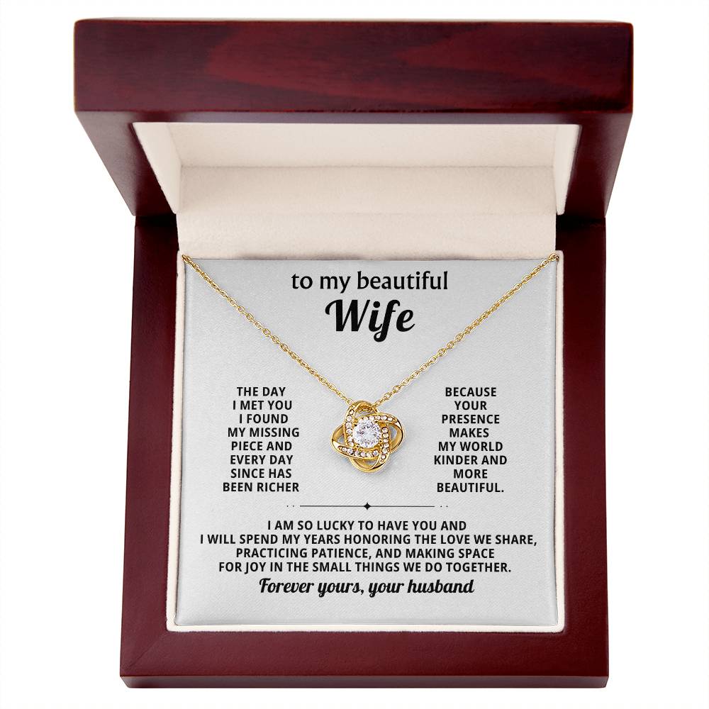 To my beautiful Wife, I am so lucky to have you