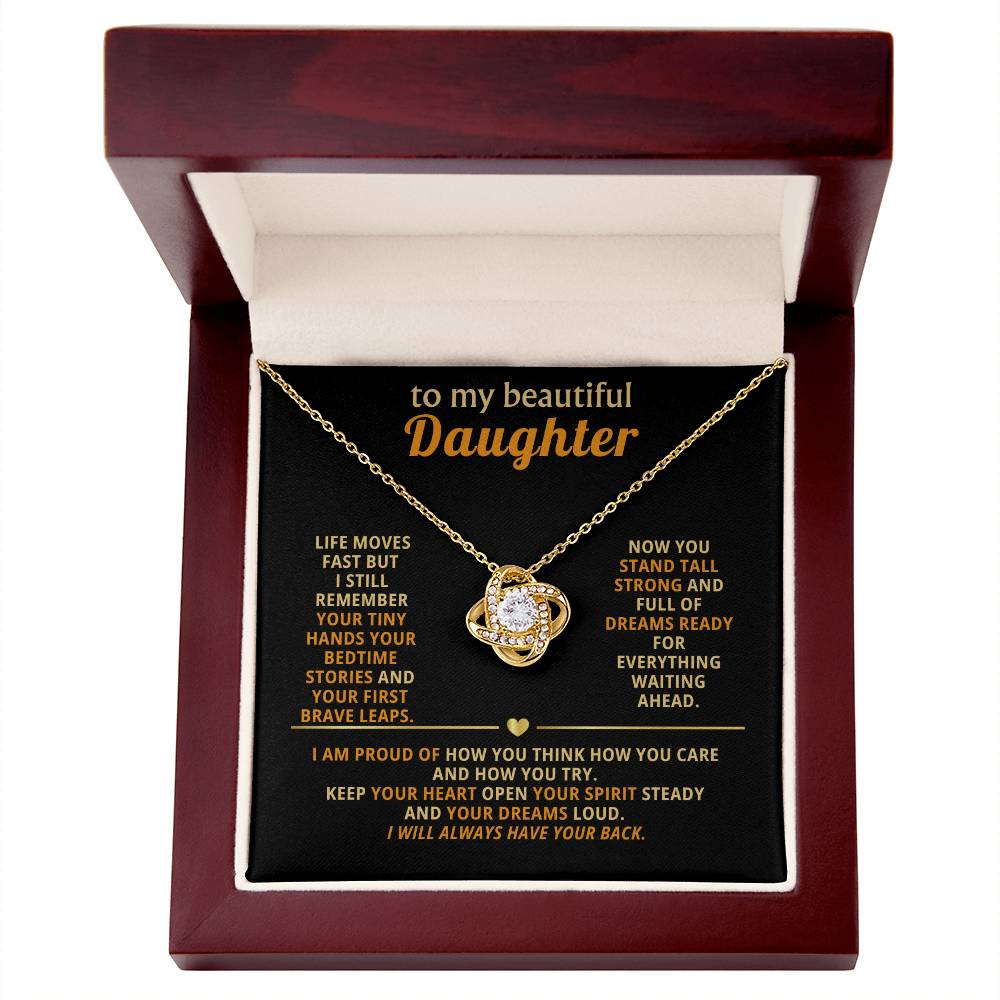 To my beautiful Daughter, Life moves fast but I still remember your tiny hands