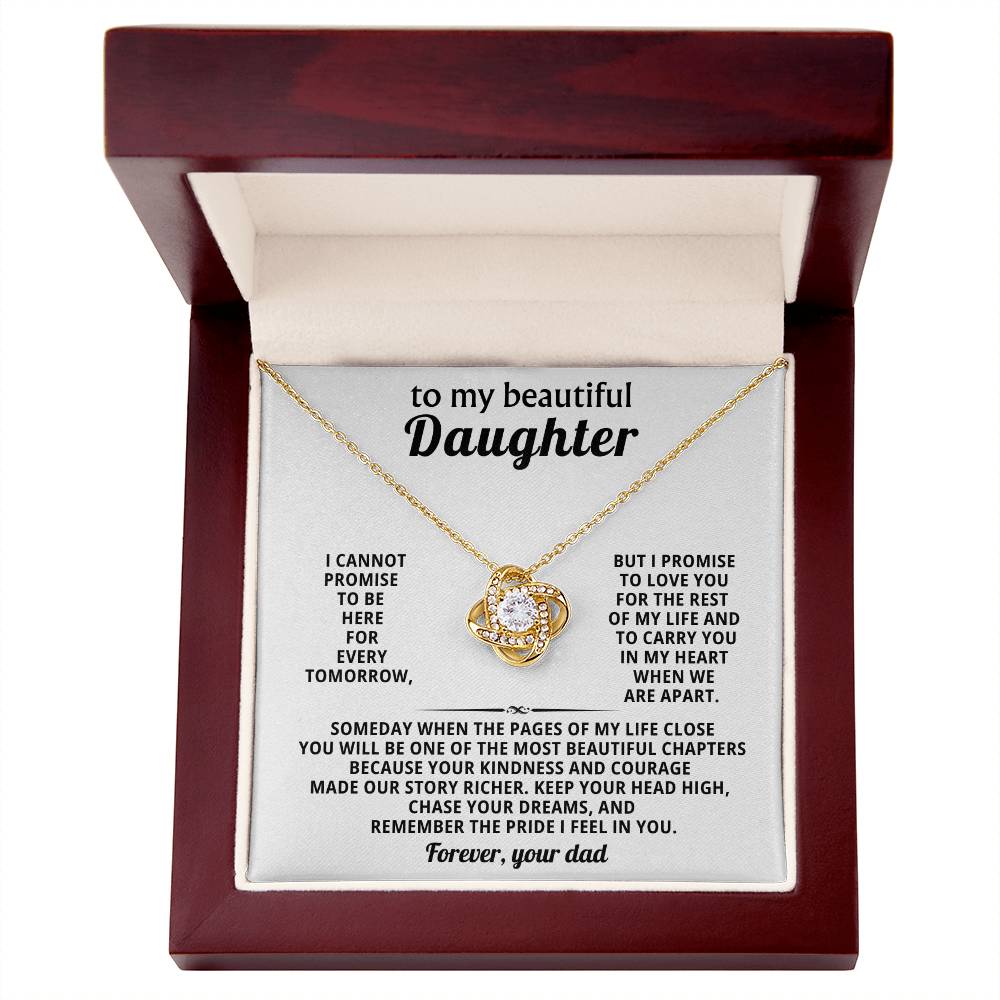 To my beautiful Daughter, Keep your head high, chase your dreams