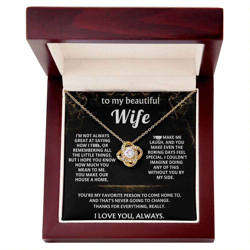 To My Wife, You make our life special every day.