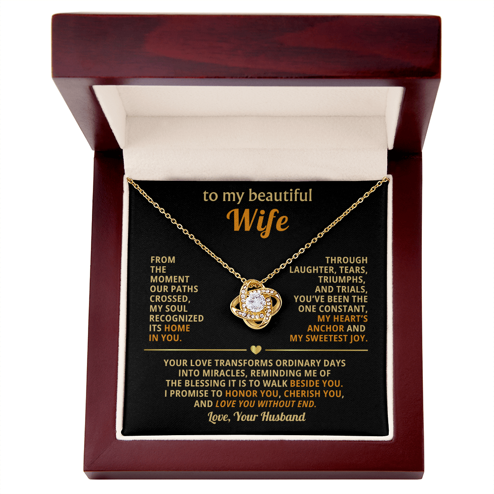 To my beautiful Wife, my soul recognized its home in you