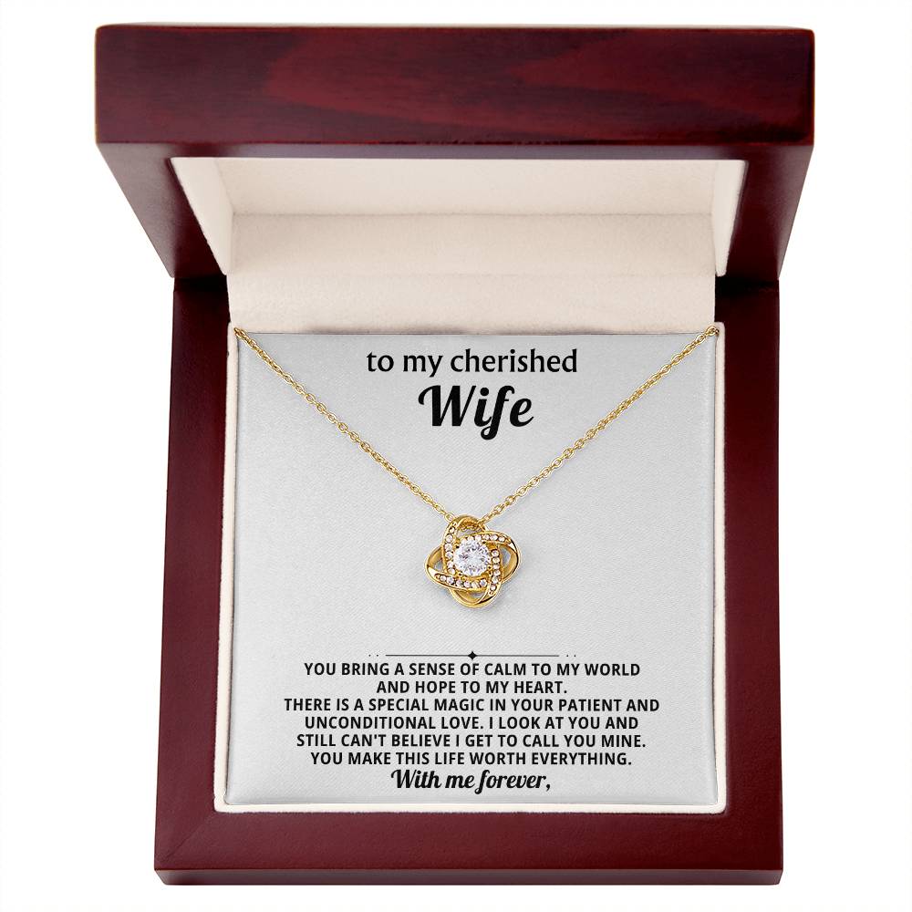 To my cherished wife, You bring a sense of calm to my world and hope to my heart