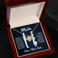 TO MY MOM LITTLE BOY BLUE LOVE KNOT