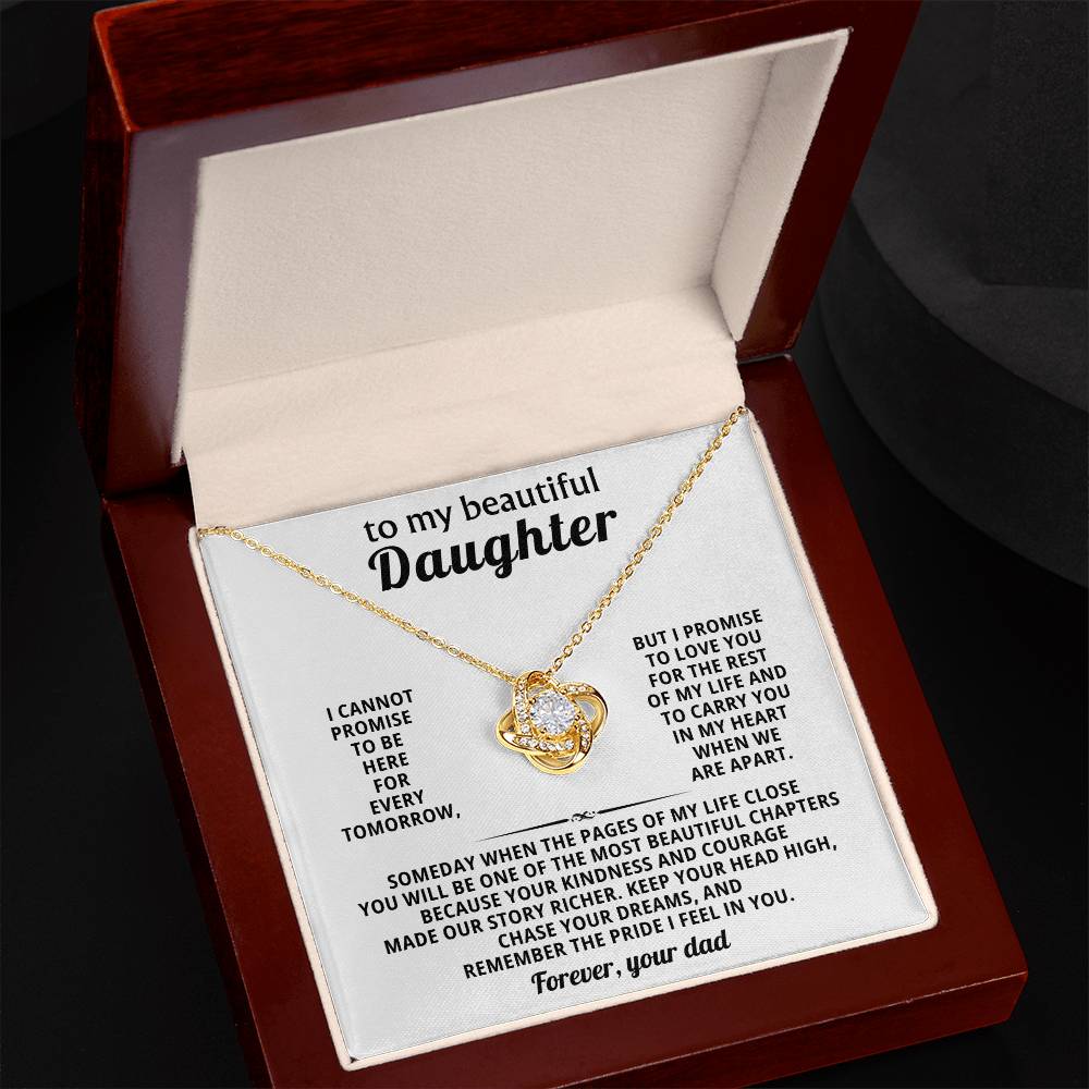 To my beautiful Daughter, Keep your head high, chase your dreams