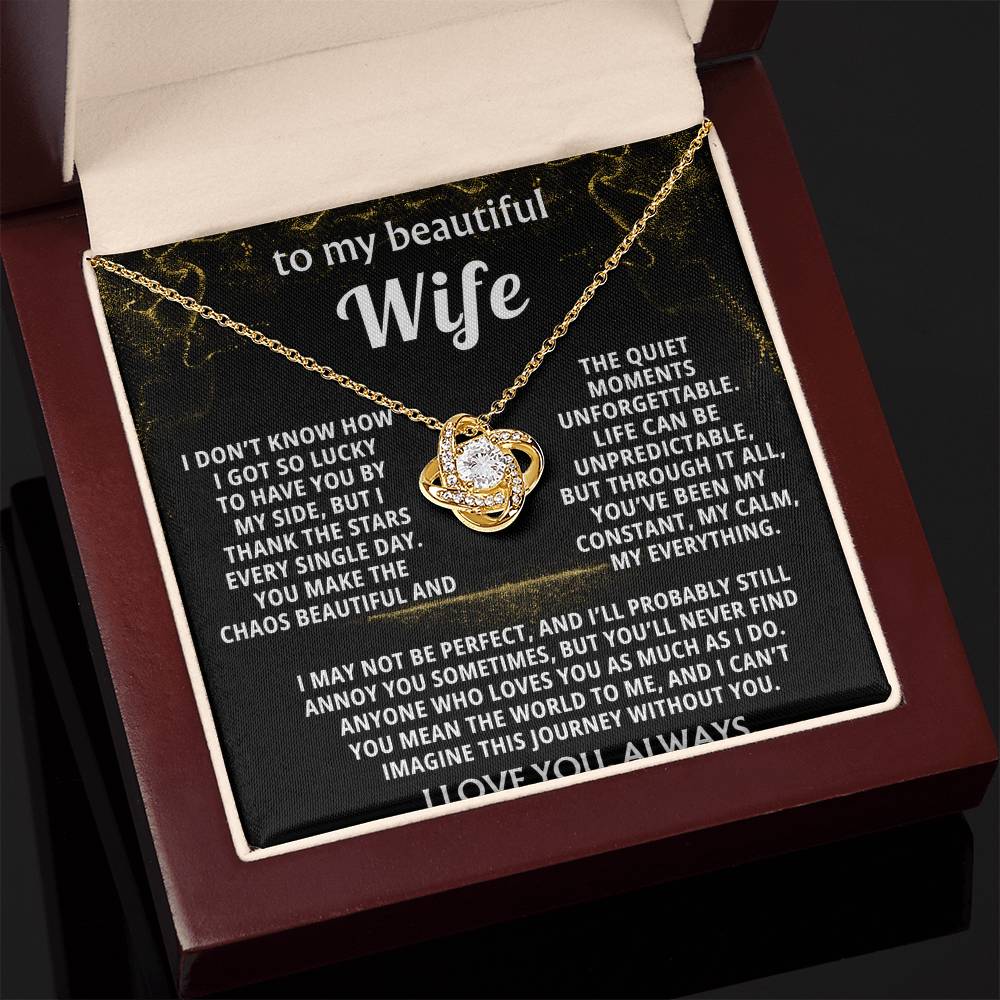 To My Wife, You make my life beautiful.