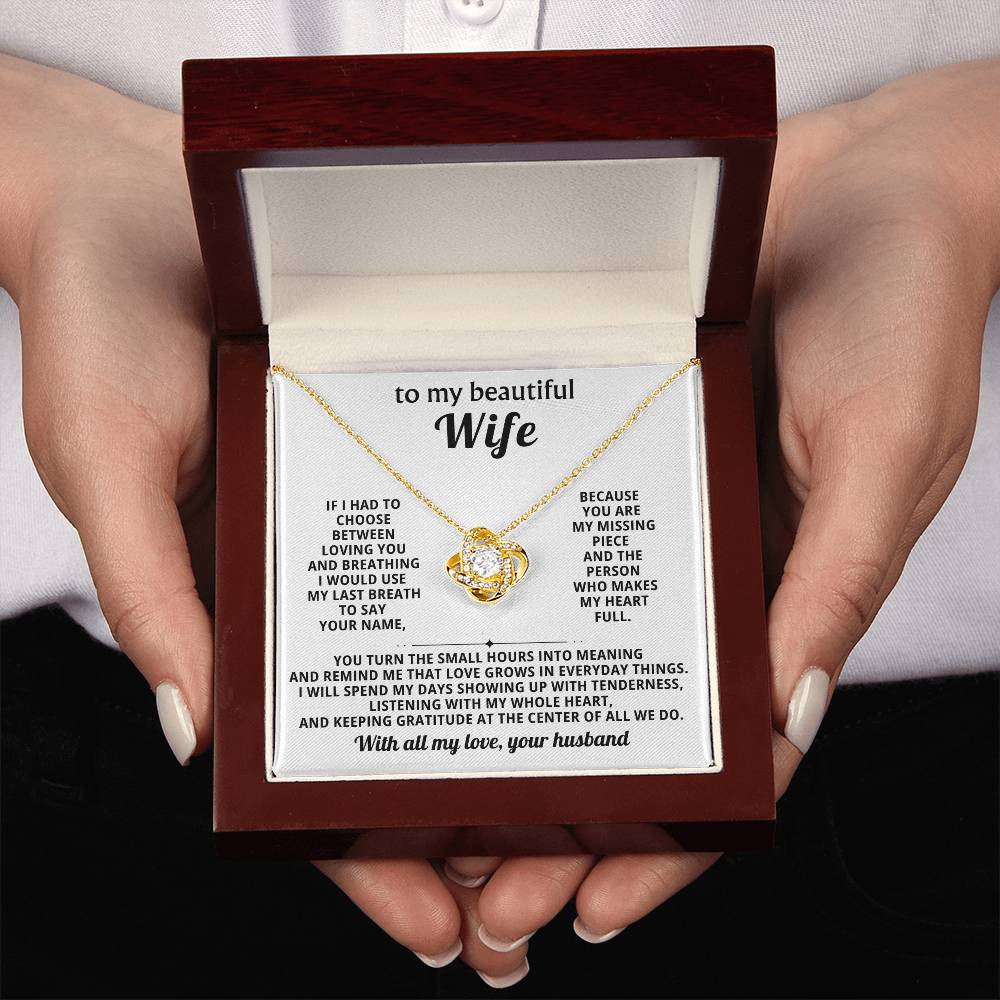 To my beautiful wife, You are my missing piece and the person who makes my heart full
