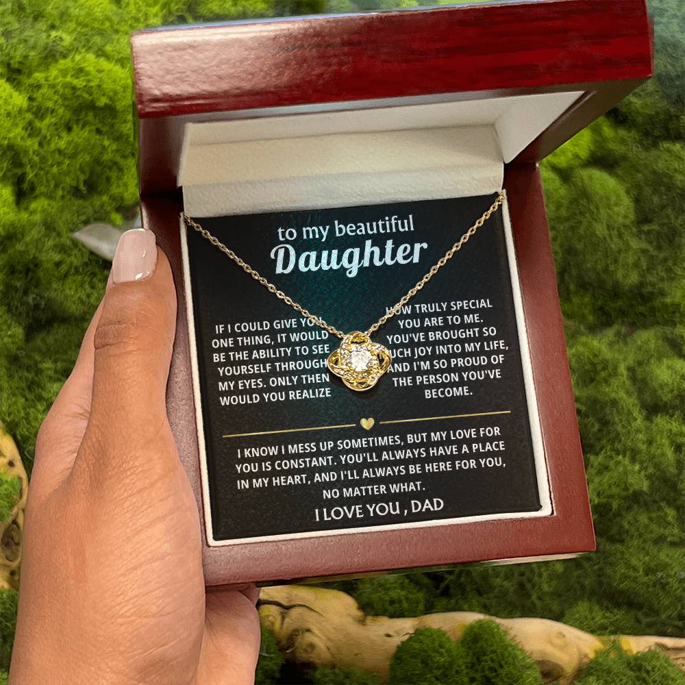 To My Beautiful Daughter, You'll always be in my heart.