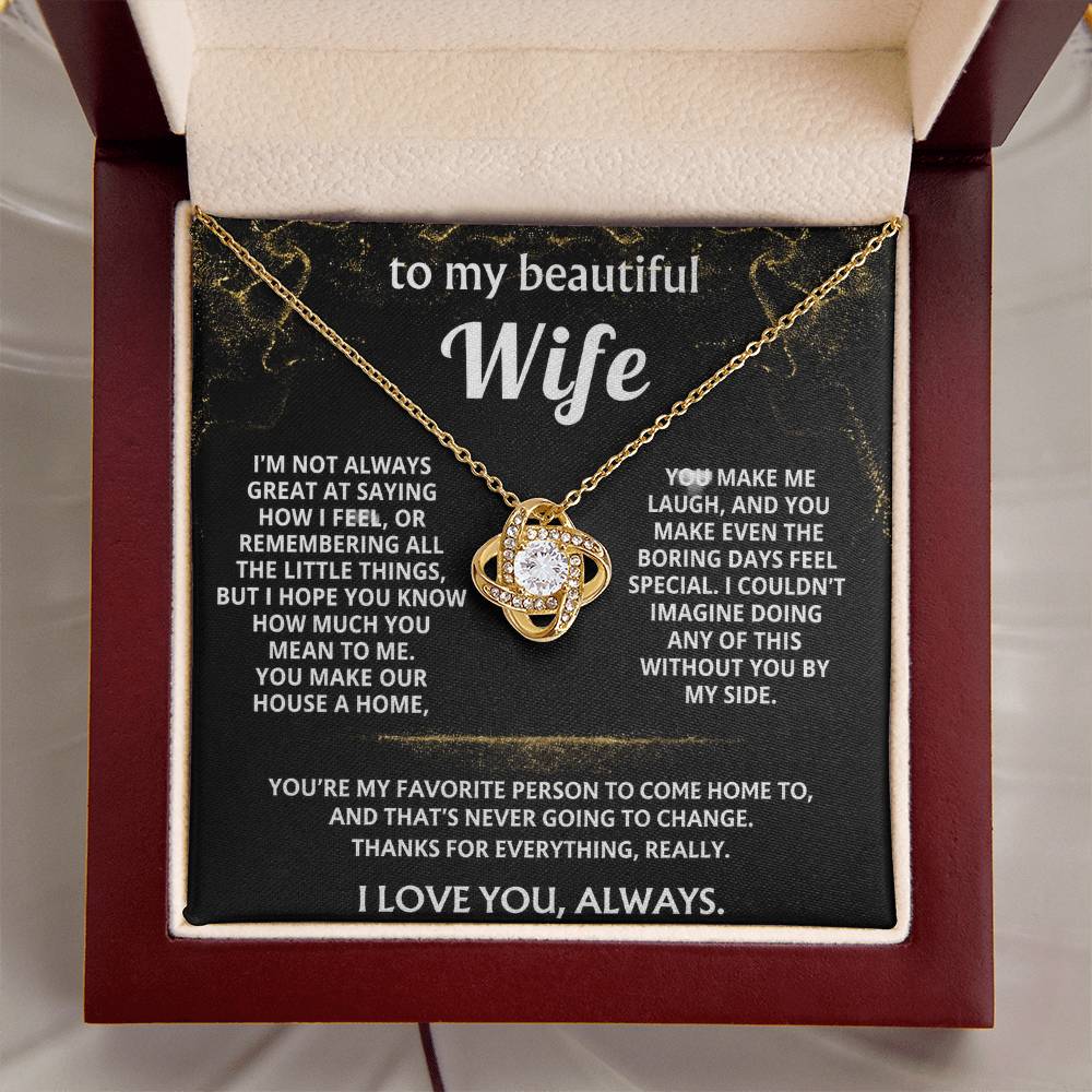 To My Wife, You make our life special every day.