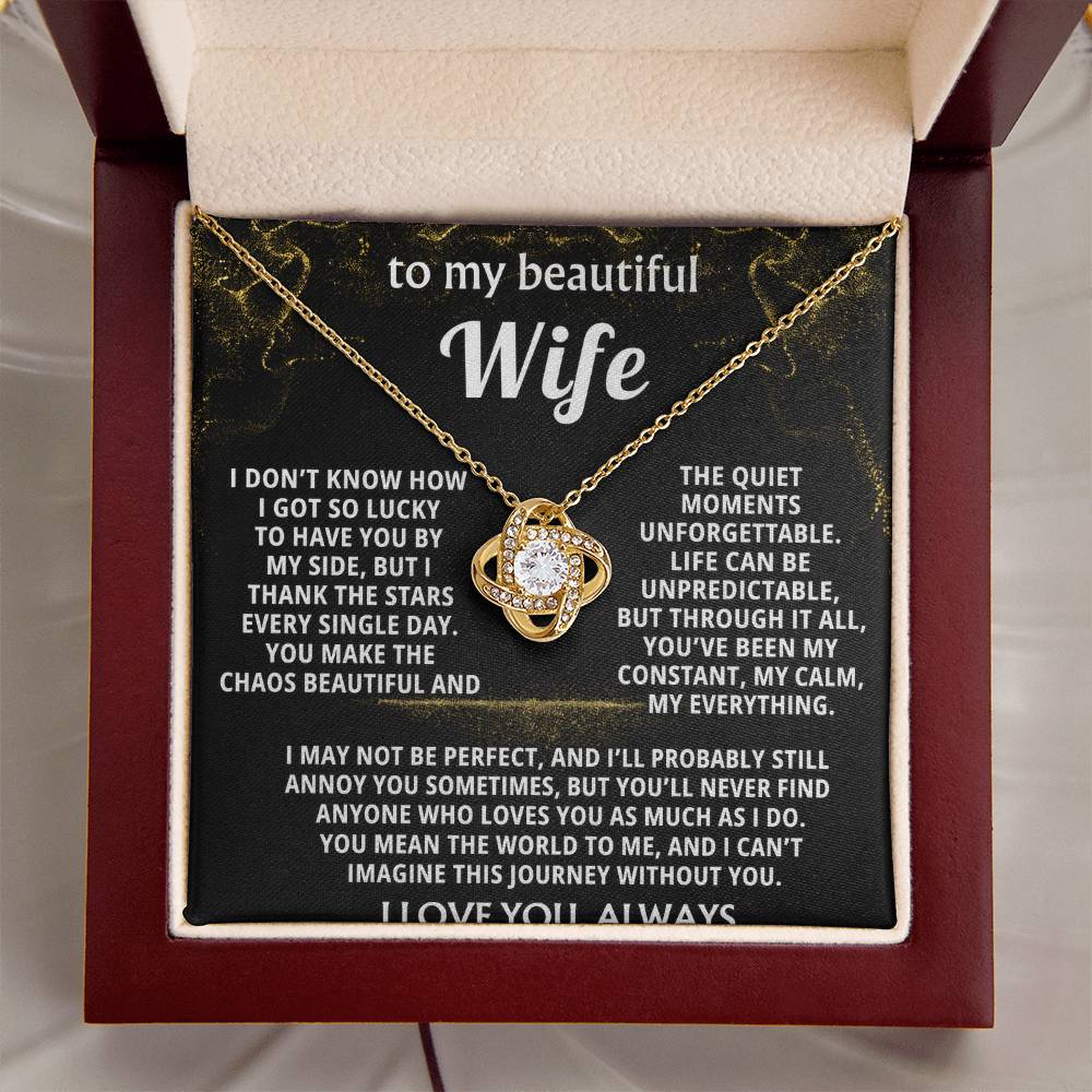 To My Wife, You make my life beautiful.