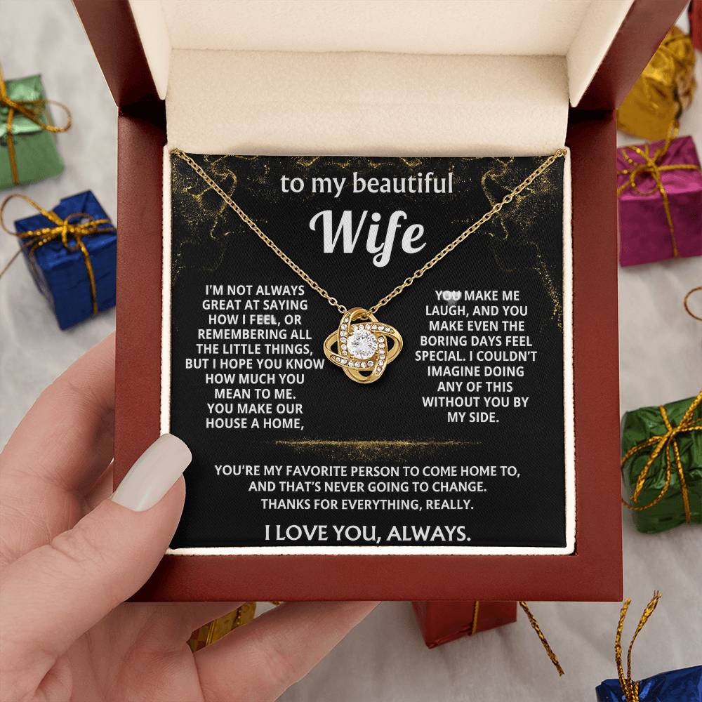 To My Wife, You make our life special every day.