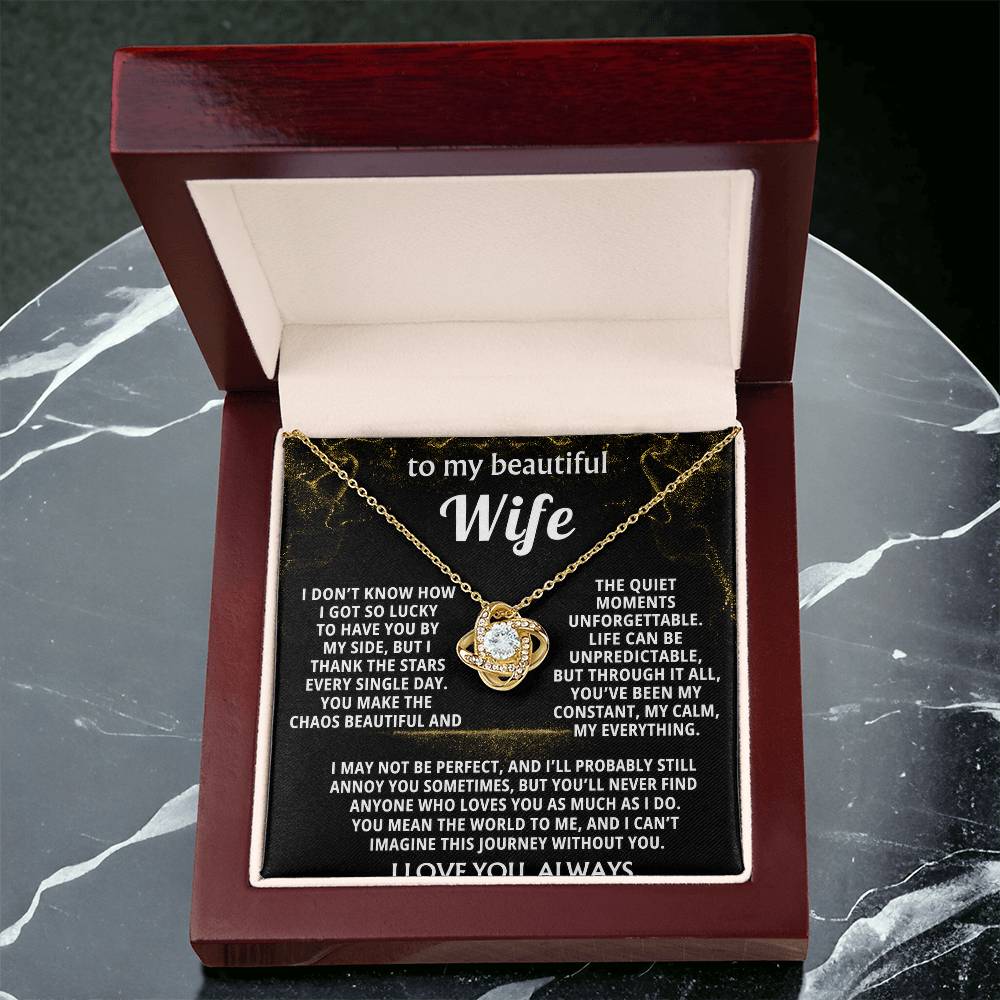 To My Wife, You make my life beautiful.