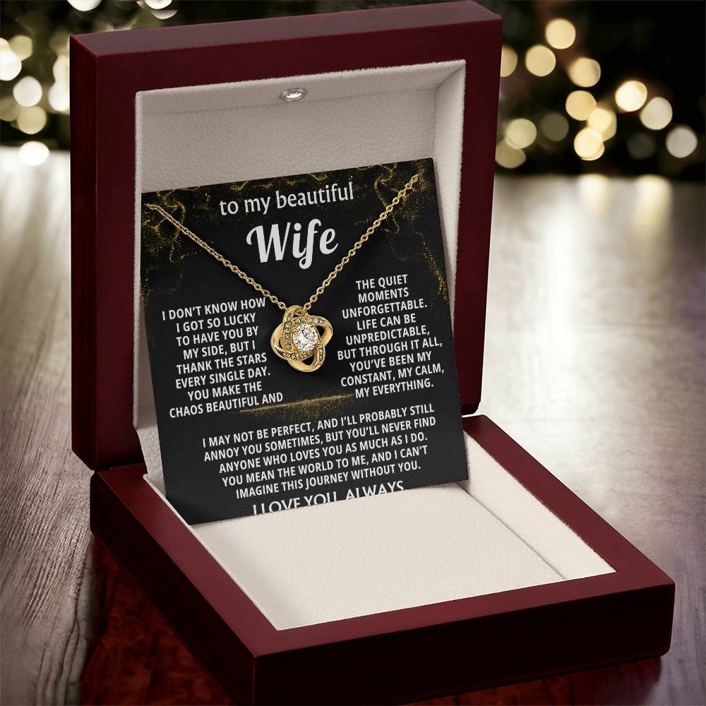 To My Wife, You make my life beautiful.