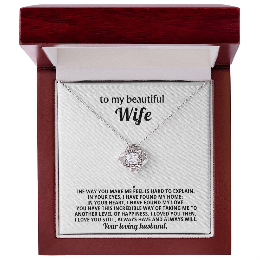 To my beautiful wife, You have this incredible way of taking me to another level of happiness