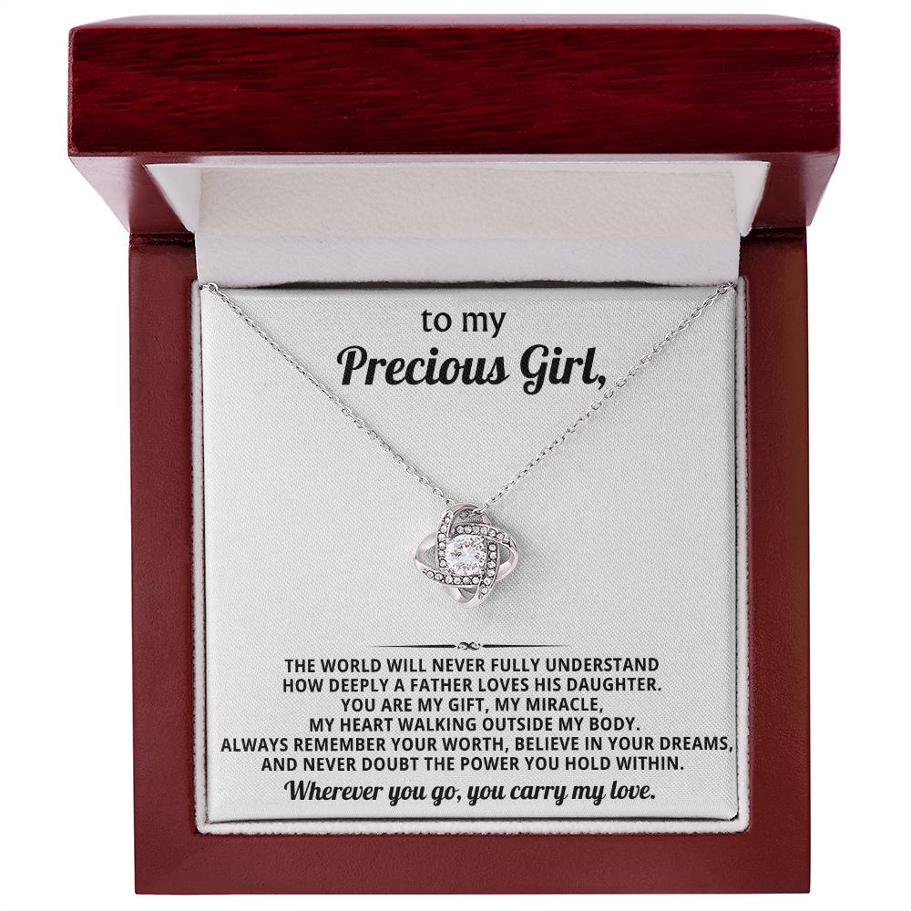 My Precious Girl, You are my gift, my miracle