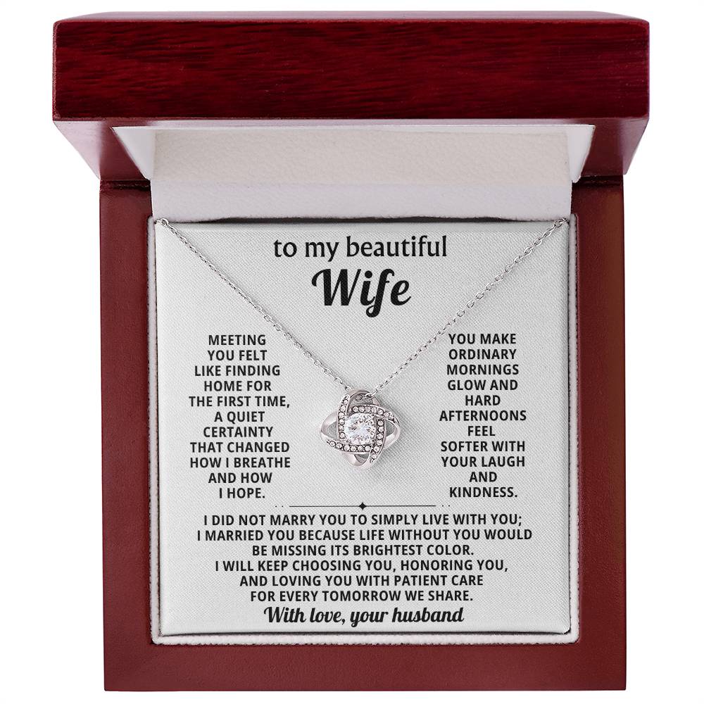 To my beautiful wife, Meeting you felt like finding home for the first time