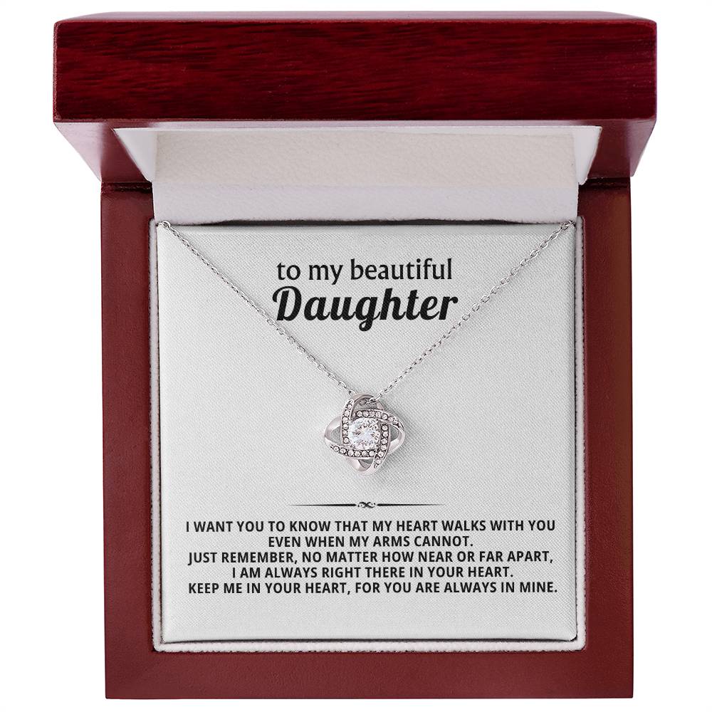 To my beautiful Daughter, Keep me in your heart, for you are always in mine.