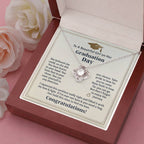 GRADUATION FOR HER BELIEVED LOVE KNOT NECKLACE