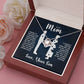TO MY MOM LITTLE BOY BLUE LOVE KNOT