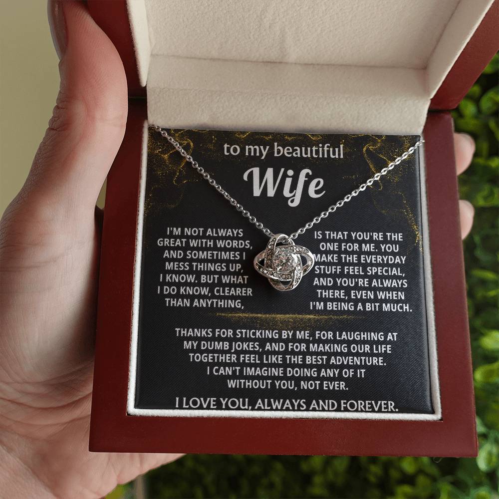 To My Wife, You make everyday feel like an adventure.
