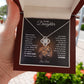 TO MY DAUGHTER THIS LION LOVE KNOT