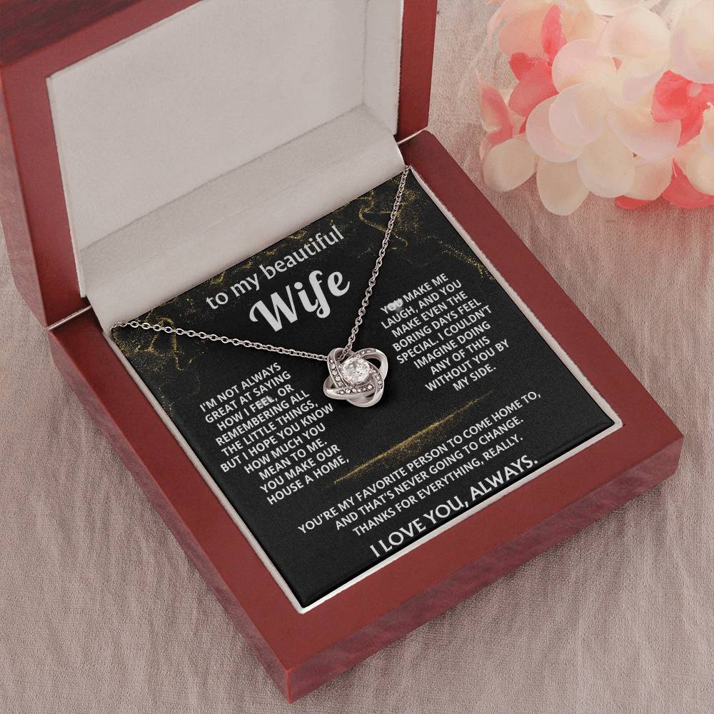 To My Wife, You make our life special every day.