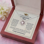 GRADUATION FOR HER BELIEVED LOVE KNOT NECKLACE