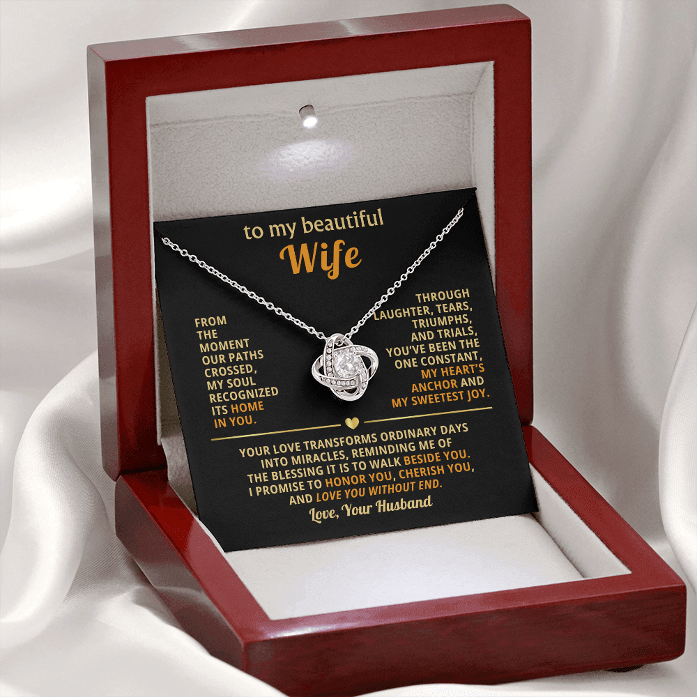To my beautiful Wife, my soul recognized its home in you