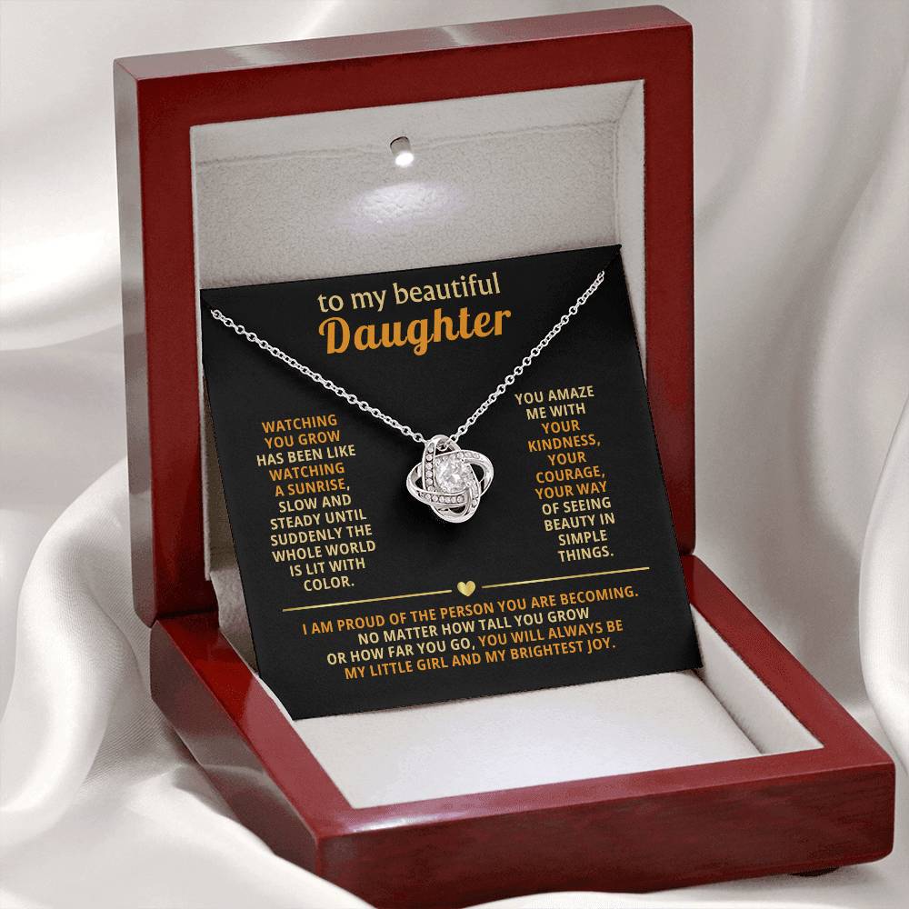 To my beautiful Daughter, you will always be my little girl and my brightest joy