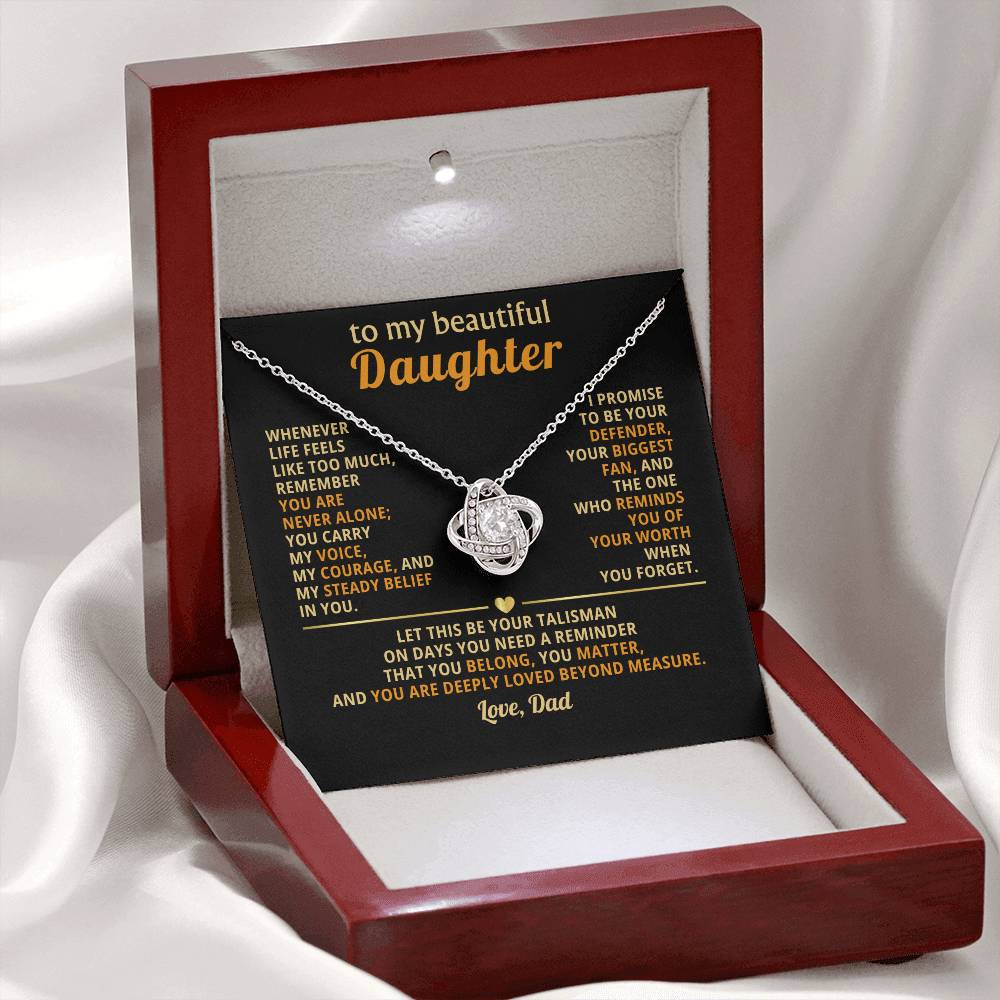 To my beautiful Daughter, I promise to be your defender, your biggest fan