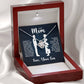 TO MY MOM LITTLE BOY BLUE LOVE KNOT