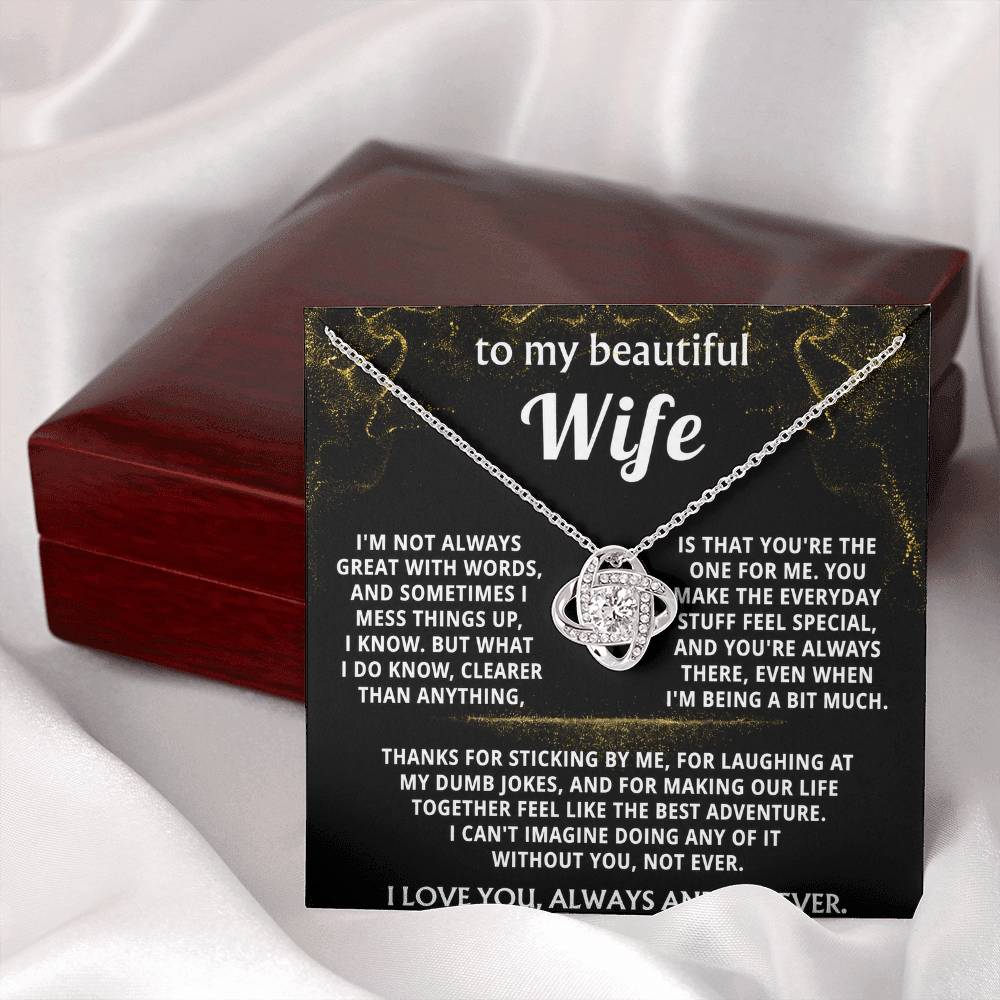 To My Wife, You make everyday feel like an adventure.
