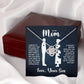 TO MY MOM LITTLE BOY BLUE LOVE KNOT