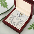 GRADUATION FOR HER BELIEVED LOVE KNOT NECKLACE