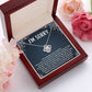I'M SORRY POOR CHOICES LOVE KNOT NECKLACE GIFT SET