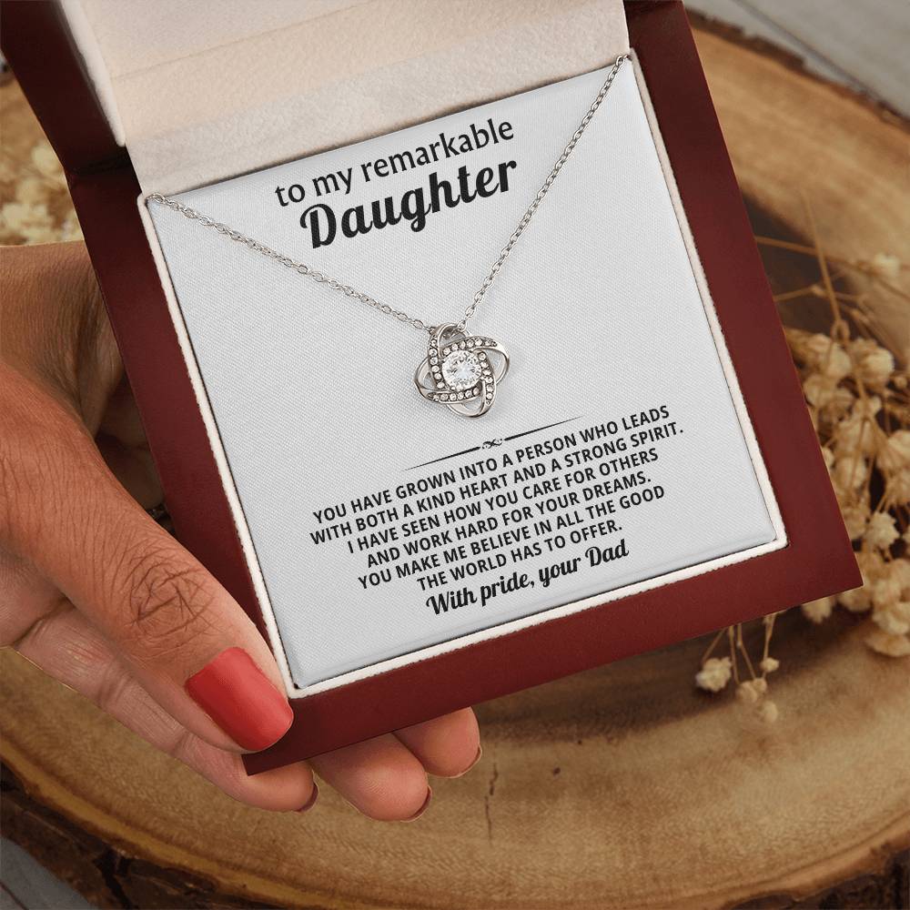 To my remarkable daughter, You make me believe in all the good the world has to offer