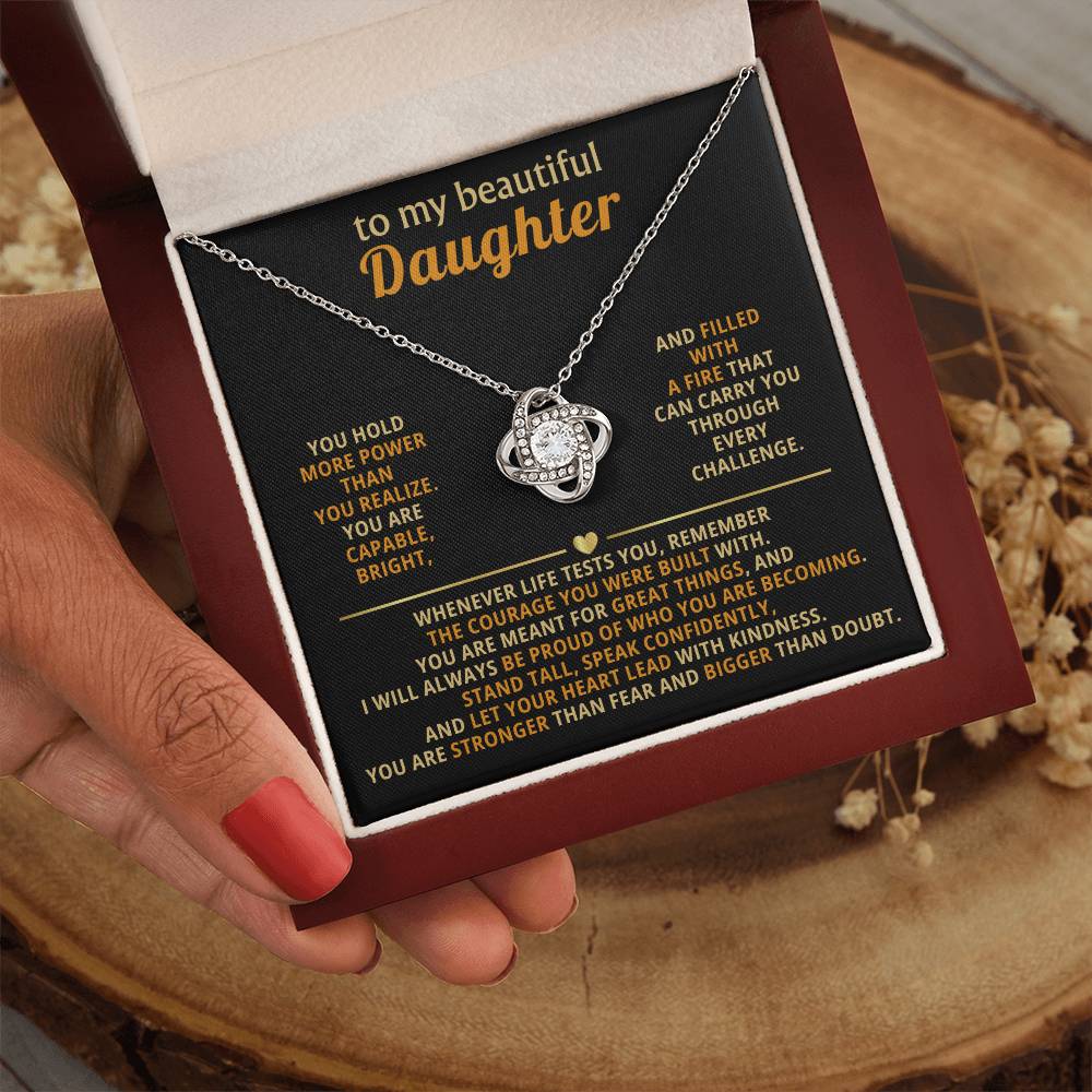 To my beautiful Daughter, You hold more power than you realize