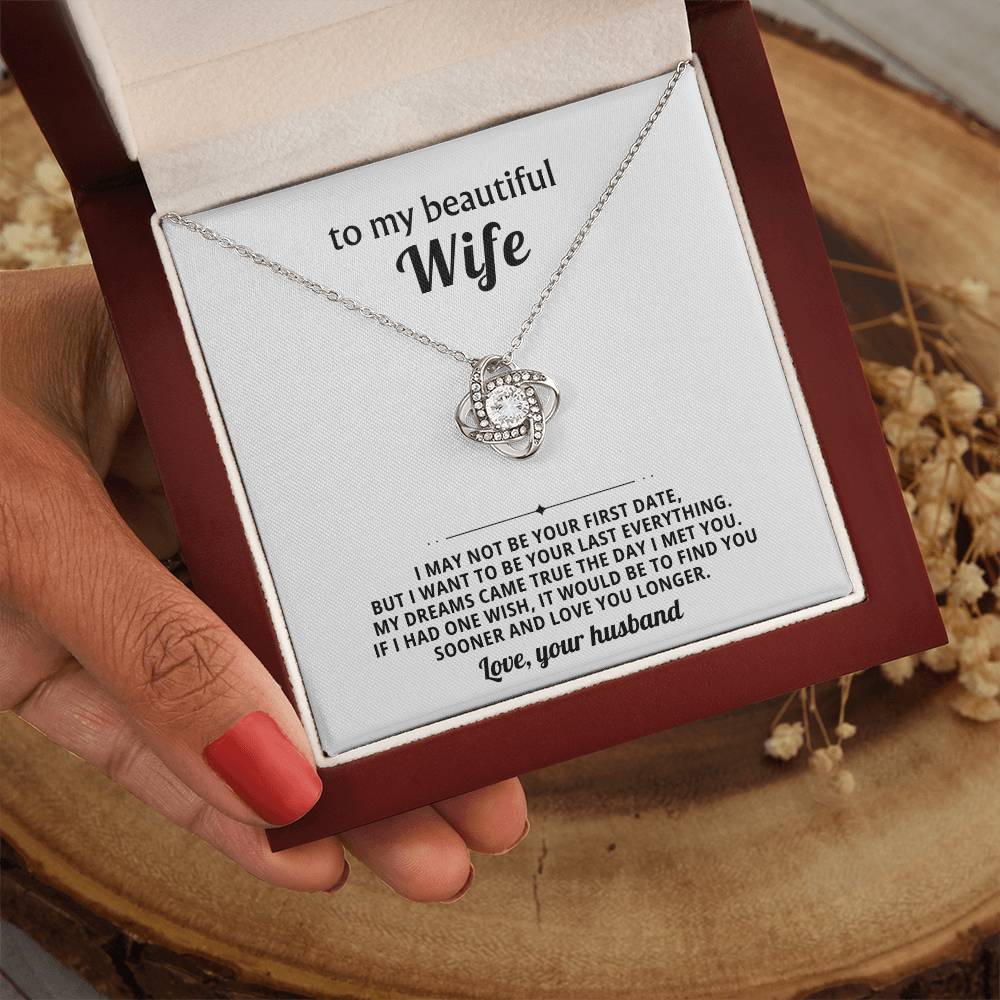 To my beautiful wife, My dreams came true the day I met you